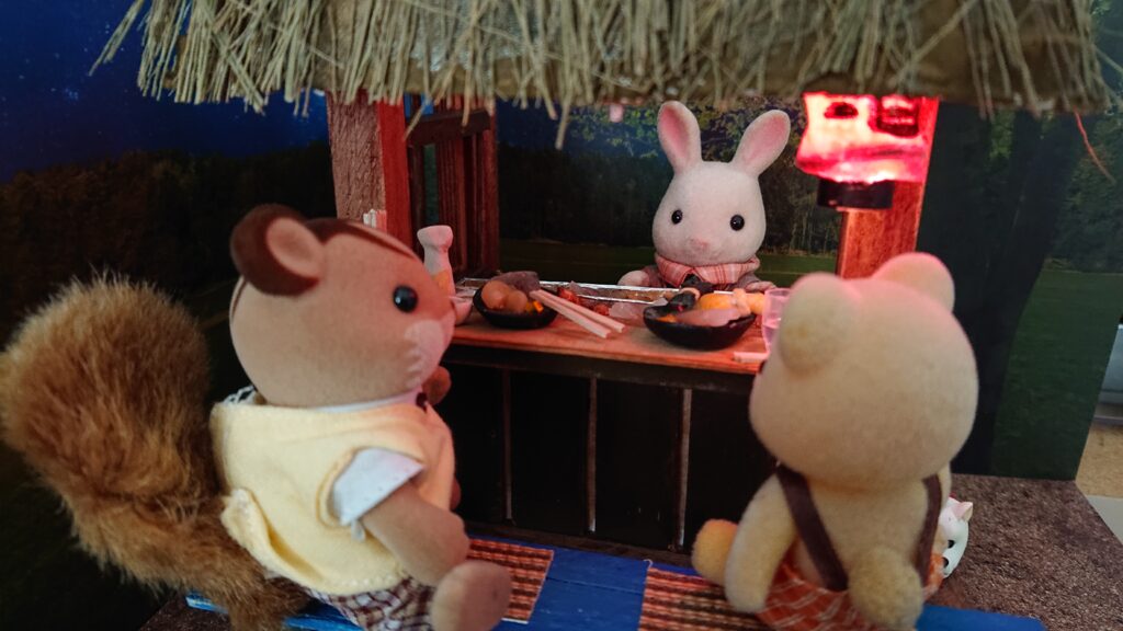 シルバニアファミリー
おでん①